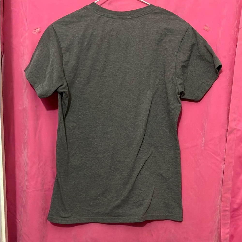 Disney Gray and Red Minnie Mouse Bow Tee - Picture 5 of 5